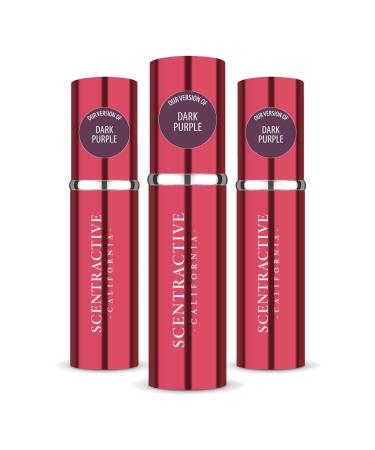 CA Perfume Impression of Dark Purple For Women Replica Version Fragrance Dupes Concentrated Long Lasting Eau de Parfum Spray Refillable Atomizer Bottle 0.17 Fl Oz/5ml-X3 MNTLE DARK PURPLE IMPRESSION 0.51 Fl Oz (Pack of 1)