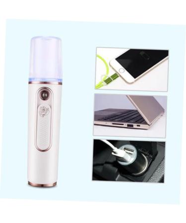 Housoutil Nanometer Sprayer Facial Sprayer Rechargeable Mist Sprayers Personal Moisturizing Humidifier Facial Mist Clarinet Bags Clippers Brush Cleaner Skin Care White Face Steamer - Buy Online on GoSupps.com