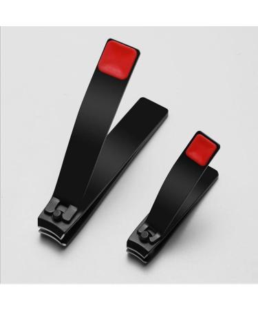 SUICRA Nail Clippers Fingernail Clipper Toenail Stainless Steel Black Nail Clippers Nail Scissors Large Single Manicure Tool Pedicure Finger Toe Scissors Nail Accessories (Size : S) - Buy Online on GoSupps.com
