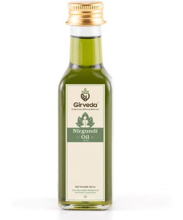 Nirgundi Oil (Vitex Negundo) - 3.38 FLOz | Pure Herbal Wellness | Soothing Natural Care | Traditional Ayurvedic Formula - International Shipping Available - Buy Online on GoSupps.com