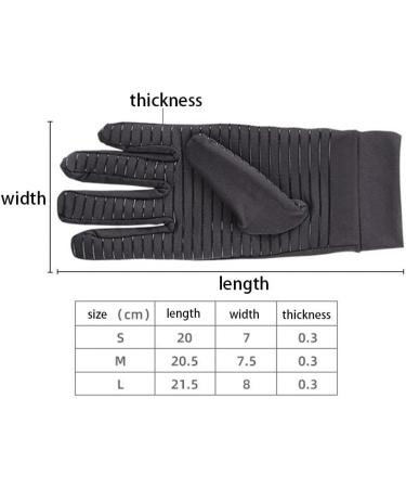 Milageto Copper Gloves for Rheumatoid Arthritis Relief - Supportive & Comfortable - Size L - Buy Online on GoSupps.com