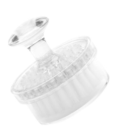 MAGICLULU Cleansing Brush Face Exfoliator Tool Hand Held Mirror Face Scrubber for Women Face Cleaner Brush Facial Scrub Female Teen Usb For Facials White Pp Multifunction Miss Scrub Brush 5x5x5cm White