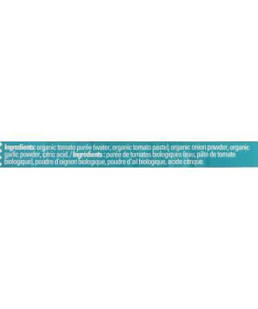 Earth's Choice Organic Tomato Sauce No Salt 398 milliliters Single Count - Buy Online on GoSupps.com