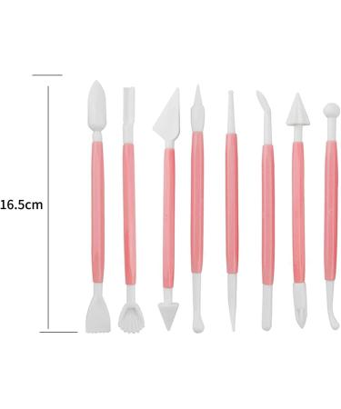 36-Piece Plastic Clay Tools Set - Assorted Colors for Crafts, Sculpting, and Embossing - Buy Online on GoSupps.com