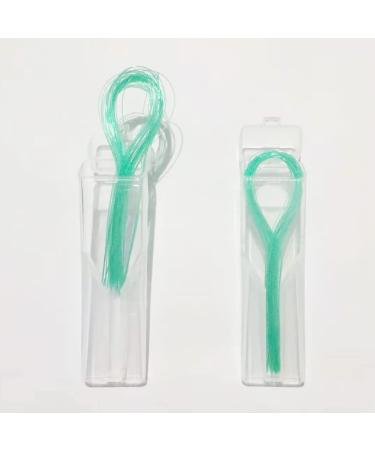 EasyHonor Dental Floss Threaders for Braces, Bridges, and Implants - Green (6 Pack) 210 Count - Buy Online on GoSupps.com