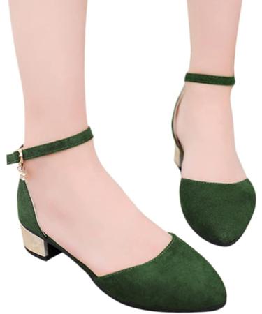 HSYHKDSY Women's Glitter Flat Sandals - Elegant Comfortable Summer Shoes - Green - Size 6 UK - Buy Online on GoSupps.com