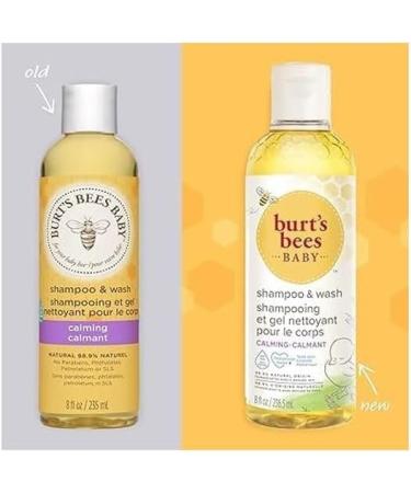 Burt's Bees Baby Calming Shampoo & Body Wash - Tear-Free, Paediatrician-Tested - 236.5 ml - Pack of 1 - Buy Online on GoSupps.com