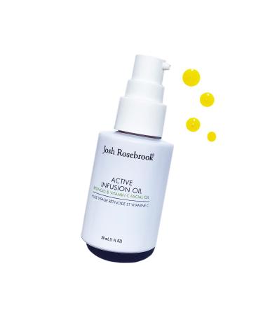 Josh Rosebrook Active Infusion Oil - Retinoid & Vitamin C Serum for Improved Skin Texture Tone & Radiance - 30mL - Shop Internationally Now - Buy Online on GoSupps.com