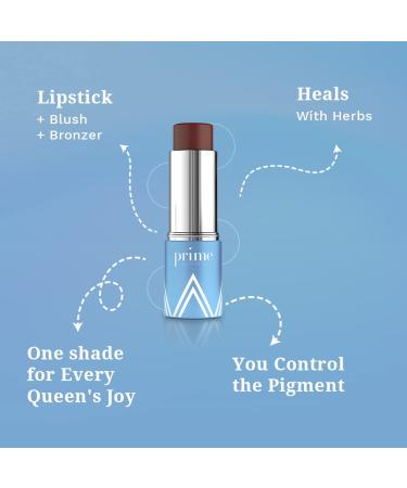 Prime Prometics PrimeWand Pigment - Pro-Age Makeup Stick for Mature Women - Blush, Lipstick & Contour in One - Buy Online on GoSupps.com