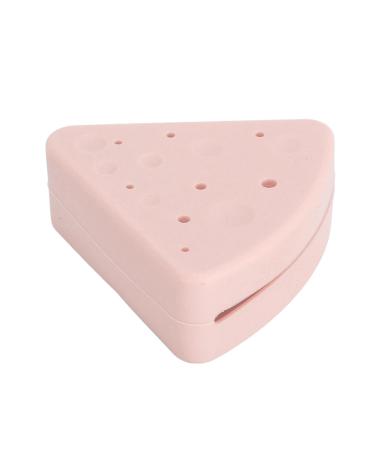 Buy Elegant Pink Silicone Powder Puff Case Easy to Clean & Travel-Friendly Makeup Puff Storage - Buy Online on GoSupps.com
