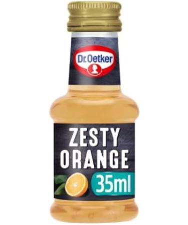 Fruit Extract Bundle with Dr. Oetker Natural Sicilian Lemon Extract 35ml and Natural Zesty Orange Extract 35ml (2 Pack) - Buy Online on GoSupps.com