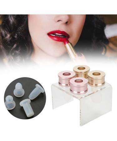 12.1MM DIY Lipstick Silicone Mold Homemade Balm Lip Mold Circle Crafts Tool Kit (Four-hole bracket set) - Buy Online on GoSupps.com