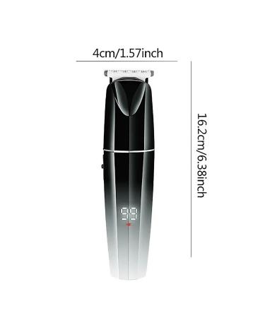Professional Hair Clippers with LCD Display | USB Rechargeable Hairdresser Scissors & Oil Sculpture Tool for Precision Cutting - Buy Online on GoSupps.com