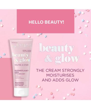 Eveline Cosmetics Beauty & Glow Illuminating Smoothing Cream - 75 ml | Hydrating & Radiant Skin | International Shipping - Buy Online on GoSupps.com