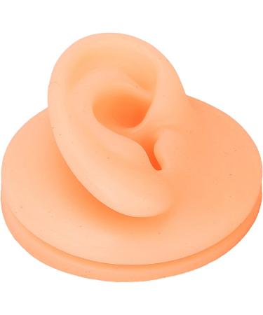 ZJchao Silicone Ear Acupuncture Model - Reusable Simulation for Piercing Practice & Medical Teaching (Right Ear) - Buy Online on GoSupps.com