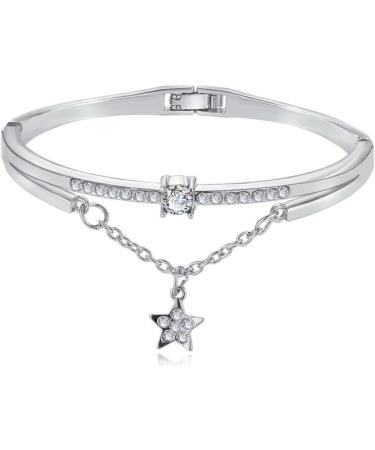FOMIYES 3pcs Star Women Bracelet Womens Bracelets Star Bracelet Cuff Bracelet Star Hand Jewelry Bracelet for Women Sun and Moon Bracelet Women Bracelets Pendant Miss Diamond - Buy Online on GoSupps.com