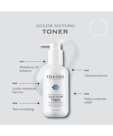 Azulene Soothing Toner | Alcohol-Free Anti-Inflammatory & Antioxidant | Skin Elevation | 150ml - Shop Now for International Shipping - Buy Online on GoSupps.com