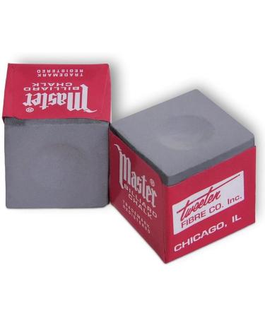 Premium Quality Master Billiard Pool Cue Chalk - 1 Dozen - Made in USA + 2 Quality Table Spots by Tweeten Fibre Co - Buy Online on GoSupps.com