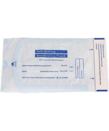 200pcs 90 X 165mm Self Pouches for Offices Autoclave Sterilizer Bags Pouch for Dentist Tools Cleaning Tools  - Buy Online on GoSupps.com