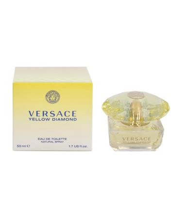 Versace Eau De Toilette Spray for Women Yellow Diamond 1.7 Ounce 1.7 Fl Oz (Pack of 1)