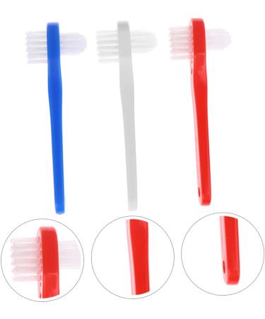 Minkissy 15 STK Toothbrush for Dentures | Portable Cleaner for Partial Dentures & Prosthesis Care Accessories - Buy Online on GoSupps.com