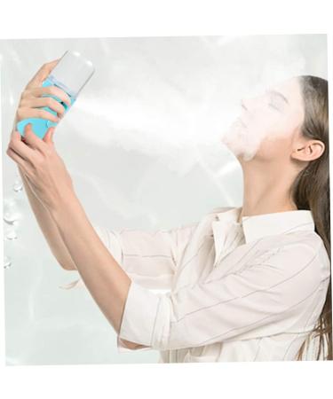 Facial Mist Sprayer USB Recharging Handheld Face for Skin Care Moisturizing Hydrating Blue 30ML mini facial humidifier - Buy Online on GoSupps.com