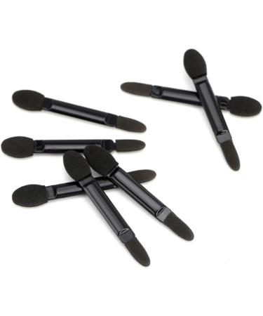 Mipcase 200 pcs Eye Shadow Double-ended Tipped Makeup Brush Eyeshadow Black Sponge Mx2pcs Blackx2pcs - Buy Online on GoSupps.com