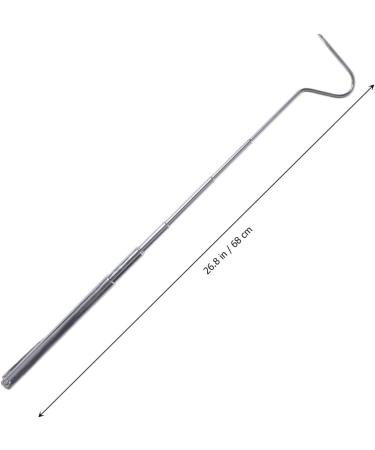 Cabilock Collapsible Snake Grabber Stick - Professional Stainless Steel, Extendable 68cm, for Reptile Handling, Home Garden and Outdoor Use - Buy Online on GoSupps.com
