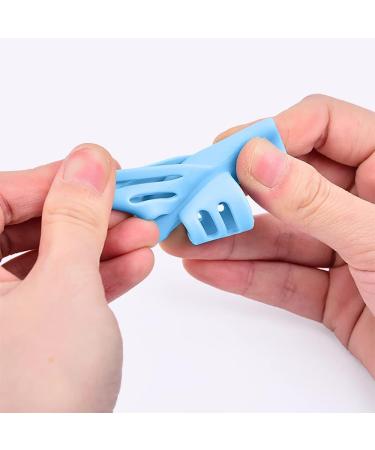 5-Piece Pencil Grip Set for Kids & Adults | Writing Aid for Posture Correction & Handwriting Improvement - Buy Online on GoSupps.com