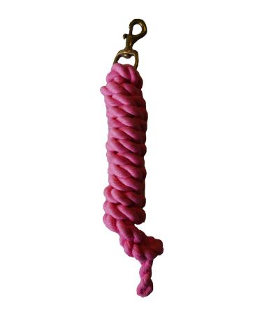 Rhinegold plain lead rope rose one size