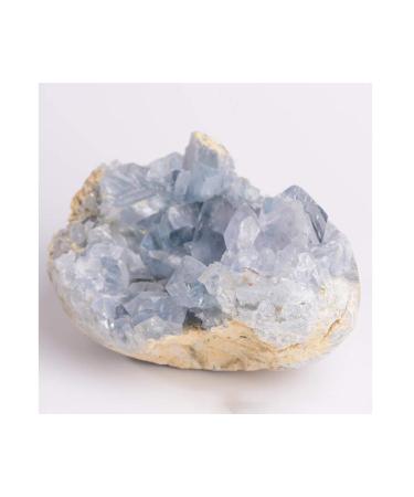 Natural Crystal Rough Natural Blue Celestite Cluster Geode Specimen Rock Gem for Home Decoration 1PC 500grams