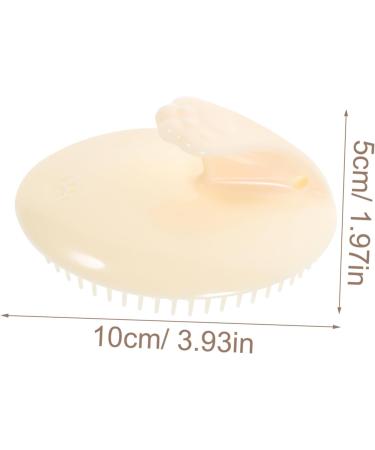 Hoement Silicone Shampoo Comb & Scalp Brush - 2 Piece Set for Deep Cleansing & Massage | Ideal for Hair Care & Curling - Buy Online on GoSupps.com