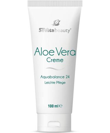 Sovita Aloe Vera Cream Aquabalance 24 - Lightweight Moisturizer for Natural Skin Hydration | 100ml - International Shipping Available - Buy Online on GoSupps.com