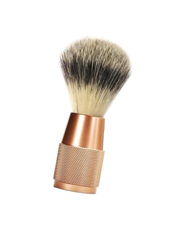 Fenteer man shaving brush metal handle Professional length 4.3 inches treats for her father husband comfortable facial hair.