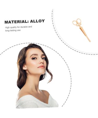 KONTONTY Hair Clip Scissors Hairpin Scissors Hair Clips Punk Hairpin Hair Accessories Scissors Head Piece Cute Claw Clips Creative Hair Clips Bridal Wedding Side Clip - Buy Online on GoSupps.com