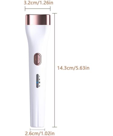 Heated Eyelash Curler Heated Eyelash Curling Wand Electric Eyelash Curler Heated with Large-Capacity Battery and Usb Type-C Interface Women Natural Eyebrows Eyelash Curler for Long-Lasting White - Buy Online on GoSupps.com