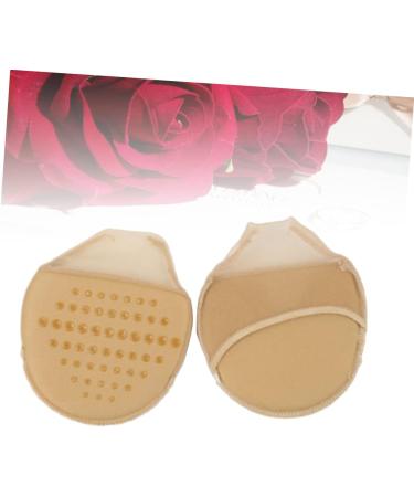 FOMIYES High Heel Shoe Pads - Comfortable Forefoot Half Insoles for Women | Khaki Medium - Buy Online on GoSupps.com