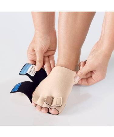 ReadyWrap Black Toe Left X-Large Compression Wrap - International Shipping Available | Best Support for Pain Relief - Buy Online on GoSupps.com
