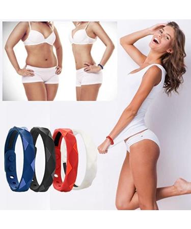 Redup Fern Infrared Negative Ions Bracelet - Adjustable Antistatic Sport Bracelet for Weight Loss & Lymphatic Drainage (3 Pieces) | Unisex Health Benefits - Buy Online on GoSupps.com