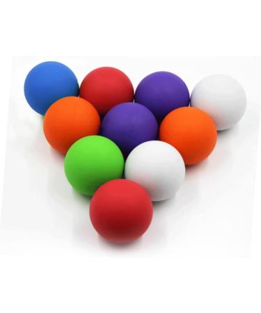 Gleavi 2-Pack Lacrosse Massage Balls for Myofascial Release | Silicone Mobility & Yoga Balls Red - Perfect for Muscle Recovery & Pain Relief - Buy Online on GoSupps.com