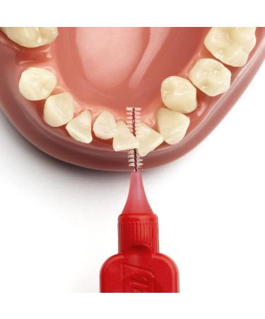 TEPE Original Interdental Brush - 20 Pack Red | Dental Brushes for Interdental Cleaning - Buy Online on GoSupps.com
