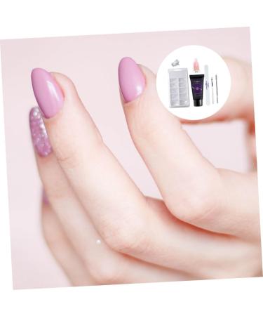 MAGICLULU 3 Sets Nail Extension Glue Set Nail Extension Gel Nail Art Extension Kit Manicure Extension Gel Manicure Kit Nail Kit Nail Art Extended Glue Nail Brush Plastic Strengthen - Buy Online on GoSupps.com