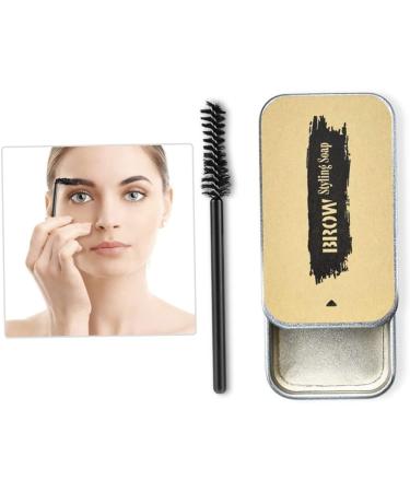 Wild eyebrow soap Eyebrow eyebrows with eyebrow inaminous waterproof eyebrow cream Wax gel adjustment wax 2pcs 2pcs eyebrow soap - Buy Online on GoSupps.com