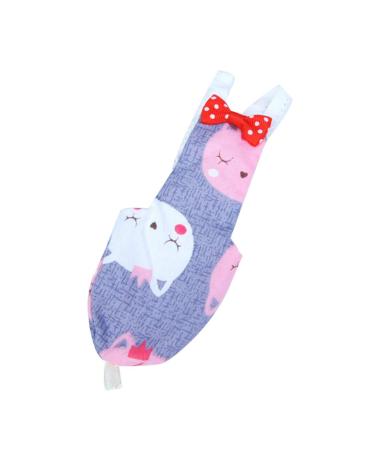kdjsic Pet Birds Feces Pocket Medium Large Bird Parrot Diaper Cockatiel Pigeons Flight Suit Clothes