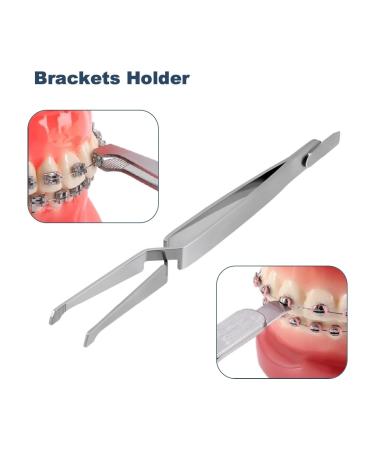 Complete DIY Braces Tool Plier Kit At Home 4PCS - Holding Brackets Change Color For Braces Ligature Ties Power Chain And Cutting Plier - Buy Online on GoSupps.com