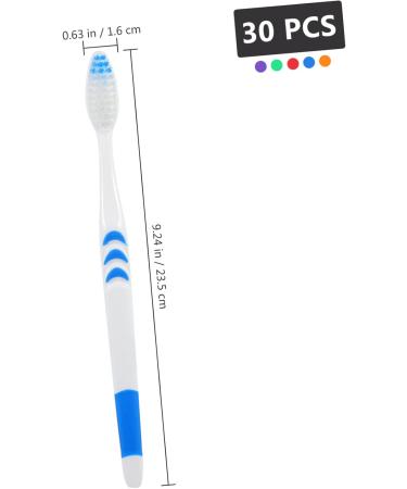 30 Disposable Soft Toothbrushes for Adults | Travel Oral Care Tools - Best for Women & Men - Buy Online on GoSupps.com