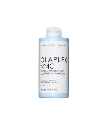 Olaplex No 4C Shampoing Clarifiant Nettoie en Profondeur Adoucit et Restaurer la Brillance et la Clart Pour Tous Types de Cheveux avec Accumulation de Produits Sans Sulfate 250 ml