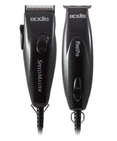 Andis 24075 Professional Hair Clipper & Beard Trimmer Set - PivotPro & SpeedMaster Combo for Men - Best International Shipping - Buy Online on GoSupps.com