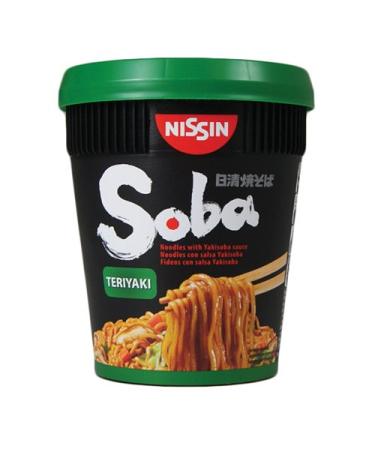 Nissin Soba Teriyaki Flavour Pot Noodles - 8 Cups