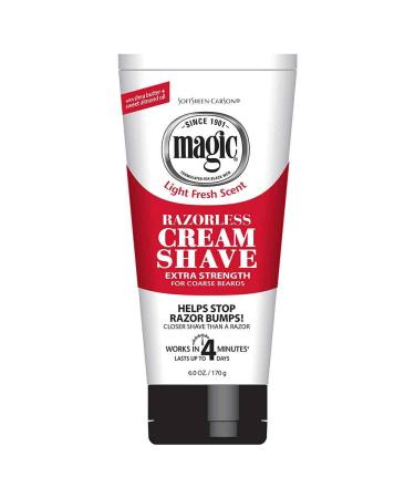 Magic Shave 170 g Extra Strength Razorless Shaving Cream